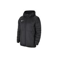 Nike vientisos spalvos su gobtuvu ilgomis rankovėmis striukė Vyriškos striukės Juoda CW6768-010 S