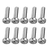 Durable Accessory Torx Spline Screw Bolt T27 0.2x0.7 M5X18 For Chainsaw 9022 340 1010 Torx for head bolt Bolt for Head C 1