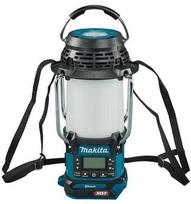 įkraunamas radijo imtuvas su 360' lempa ir žibintuvėliu, 40V max XGT, FM, Makita [MR010GZ] Li-Ion, Bluetooth