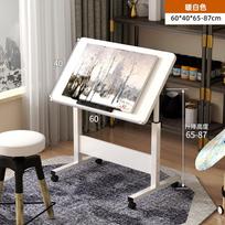 Foldable Children’s Drawing Board and Adjustable Art Table,Multi-Functional Puzzle and Learning Desk with Height Adjustment