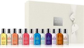 Rinkinys, Molton Brown, Vonios - kūno lobiai, Dušo želė, Visiems odos tipams, 12 vnt., 50 ml