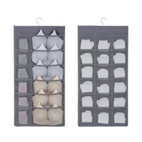 Underwear And Underwear Storage Hanging Bag Home Wall Hanging Socks Storage Bag Double Sided Mesh Hanging One Size