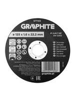 Graphite pjovimo diskas metalui/nerūdijančiam plienui 125x1.6x22.2mm