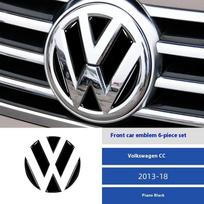 VOLKSWAGEN Automobilio Emblemos Lipdukai Tinka VW Volkswagen CC 2013-2018 Priekiniai Ir Galiniai Automobilio Emblemos Lipdukai Interjero Modifikacija
