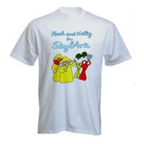 Noah And Nelly In Skylark T Shirt 70's Cartoon TV Show Roobarb Henry's Cat GT397 M