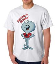 SQUIDDLY DIDDLY T-T-shirt CARTOON HANNA BARBERA TEE S