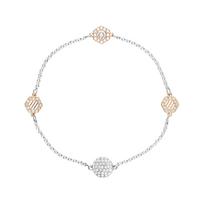 Swarovski Remix Nematomas magnetinis apyrankė Rožinio aukso Moteriškos apyrankės 5371191 Box (Random Color),M