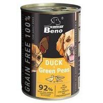 Konservai šunims Super Beno Grain Free (antiena ir žirniai), 415 g