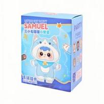 Cat Party Plush Blind Box Series Around Cute Doll Eyes Can Move A Variety Of Styling Gifts Hand-Made Ornament Random 1 Pcs