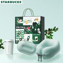 Starbucks Classic Tumbler and Travel Neck Pillow Set