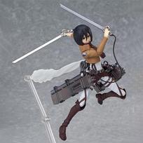 Attack On Titan Collectable Pvc Action Figure Collection - Eren Jaeger 207 Mikasa Ackerman 203 Levi Ackerman 213 - Anime Toy Model Gift