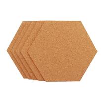 Self Adhesive Hexagon Cork Board for Photo Wall Decor DIY Office Bulletin Board 1