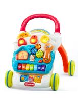Infant Educational Walker 2 in 1 Sit to Stand Educational Playthings designed for Infant Playthings 6-12 Months Instructive Gift Push Walker