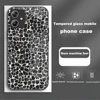 For Motorola Moto G54 Case Fashion Painting Tempered Glass Phone Cover For Moto G 54 G64 Shockproof Protective Shell Fundas Motorola Moto G64