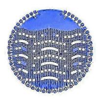 10 Pack Fragrant Fresh Urinal Screen Deodorizer, Urinal Mats Deodorizer Fresh Pads For Toilet, Bathroom, Restaurants, Offices, Schools, Hotels mėlyna