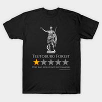 Caesar Augustus - Teutoburg - Ancient Roman History T-Shirt 100% Cotton O-Neck Short Sleeve Casual Mens T-shirt Size S-3XL - ... S įvairiaspalvis