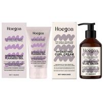 Curly hair powerful styling gel+moisturizing curling cream set, durable super curling styling gel, smooth curling cream, curling styling set-lhh36 1set