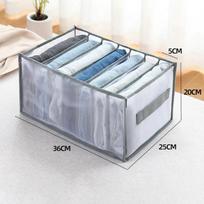 Closet Organizer Jeans Storage Box Foldable Underwear Organizers Storage Dividers Dormitory Socks Clothes Drawer Organizer Box pilka