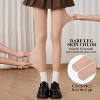 Kave Nude Leggings Žieminiai Šilti Dvisluoksniai Pūkuoti Ir Storesni Šilkiniai Kojinės Moterims Natūralūs Rudens Kūno Spalvos Pėdkelnės 120g no fleece beige
