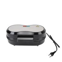 Double Mini Omelette Maker Non-Stick Burger Pancake Breakfast Grill Small Electric Machine For Quick Breakfast And Lunch