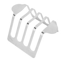 Air Fryer Accessories Stainless Steel Toast Rack Easy To Clean Durable Bread Rack Vintage Style Cooling Grid Bread Holder Baking