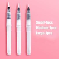 3/7pcs Watercolor Brush Set Soft Water Coloring Pen Paint Brushes For Beginner Art Drawing  Painting