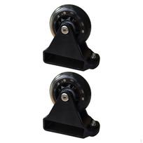 Heavy Duty Ladder Caster Set for Industrial Use