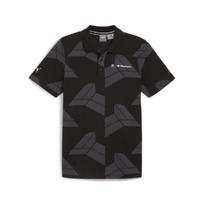 PUMA X BMW Polo Shirts Men's Black Lapel Moderate 627463-01 L