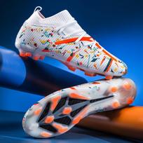 Football shoes men's adult long nails Tf broken nails artificial grass training shoes 35