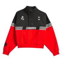 adidas x Willy Chavarria Half Zip 'Black Red' Men's KD9360
