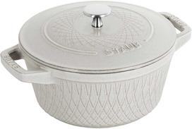 STAUB SPECIAL COCOTTE apvalus ketaus puodas 2,3 l, triufelių formos