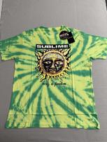 Sublime Sun Tie Dye Band T-shirt 40oz to Freedom Green - L S