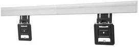 One For All fiksuotas universalus televizoriaus laikiklis be tarpo (WM6812), 81,3 cm (32"), 2,79 m (110"), 75 kg, 200 x 200 mm, 900 x 600 mm, Juoda, Sidabrinė