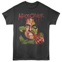 Alice Cooper Boa Constrictor Snake Bite Men's T Shirt L