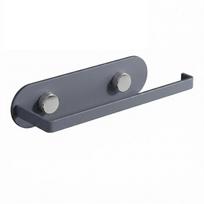 No-Drill Suction Cup Tissue Hanger Wall Mounted Paper Towel Holder Roll Paper Dispenser  RV Use pilka