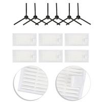 For ilife For V3 V5 V5s For V3s V5s Pro V50 Vacuum Cleaner Filter and Side Brush Replacement Kit 6 Filters 6 Brushes China Mainland