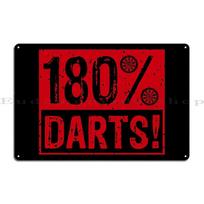 Darts Vintage Dartboard  Virgin Dart darts  triple  dartboard Bullseye Metal Design Living Room Pub Tin Sign Posters 20x30cm（7.8x11.8inch）