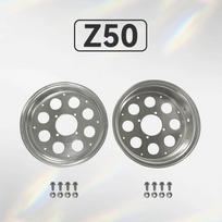 Z50 Monkey Two-Piece Rim 3.0-10  3.5-10  Sliver Wheel Hub for Monkey Z50 Motorcycles 3.0-10