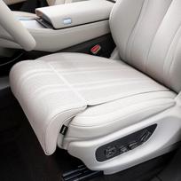 Car Seat Extended Footrest Driver Leg Rest Support Pad Car Seat Cover For Tesla Model 3 Model Y Model X Car Accessories White-1PCS