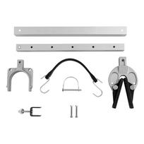 23-35 in Adjustable Transom Saver for Outboard Motor Rustproof Boat Transom Saver for Outboard Motor ≤100 Horsepower sidabras
