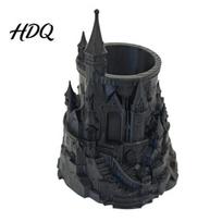 Desktop Organizer Castle Shape Pen Holder 3D Printed Desk for Pens Pencils Pencil Holder Makeup Brushes Decorative Storage Cup Home Office juoda
