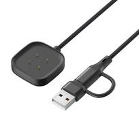 Universal Smartwatch Power Adapter Line for 4/3/Sense USB And USB C Magnetic Charging Cable Rapid Energy Replenishment 1