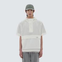 [Snowpeak] Root Hood Short Sleeve Anorak Ivory (S24MURAN65) 100