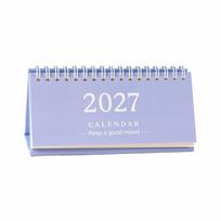 Coil 2027 Desk Calendar Mini Flip Calendar New Monthly Planner  Home Office Pink