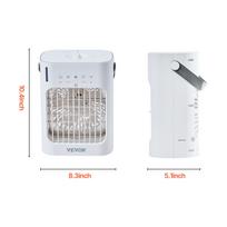 VEVOR Portable Air Conditioner 4-in-1 Evaporative Air Cooler 3-Speed Mini Air Conditioner with Smart Timer Personal Mini Desk