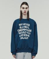 The Vinyl House My House Sweatshirts Blue (Vh2Dfum442A) Blue/L