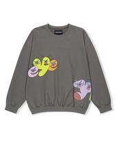 Yes Ic Tulrexx Wording Sweatshirt Dark Gray S