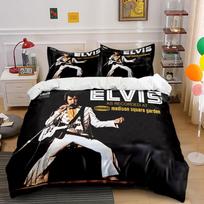 Elvis Presley performance design. Bedding sets Duvet cover sets Duvet covers Pillowcases(1*Duvet Cover 2*Pillowcases without duvet insert) 135x200cm