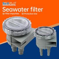 Durable Mini Raw Liquid Strainer Portable Sea Water Filter Kayak Accessories Marine Intake Engine Cleaner Cooling 01 small