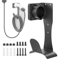 Car Wall Mounted Stainless Steel EV Charger Holder Wall Bracket For J1772 Connector Electric Vehicle Parts